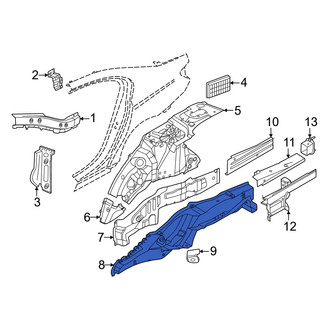 BMW OE - Rear Left Outer Frame Side Member