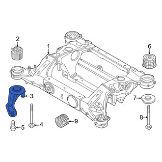 BMW OE - Left Suspension Subframe Reinforcement Bracket
