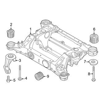 BMW OE - Rear Suspension - Suspension Mounting (RWD)