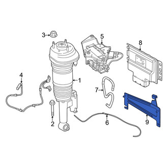 BMW OE - Active Suspension Control Module Bracket