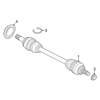 BMW OE - Rear Suspension - Drive Axles (AWD)