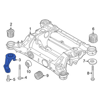 BMW OE - Right Suspension Subframe Reinforcement Bracket