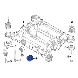 BMW OE - Rear Rearward Suspension Crossmember Insulator