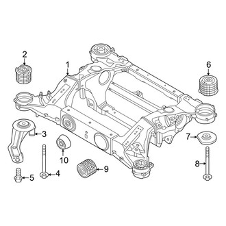 BMW OE - Rear Suspension - Suspension Mounting (AWD)