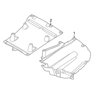 BMW OE - Rear Body & Floor - Splash Shields