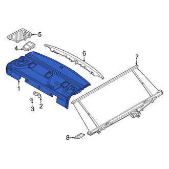 BMW OE - Rear Package Tray Trim