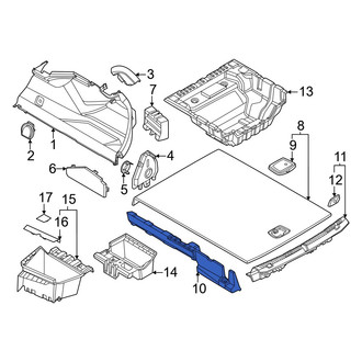 BMW OE - Left Floor Cover Panel Bracket