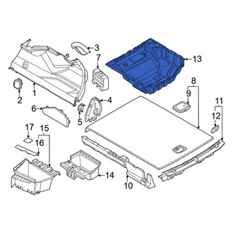 BMW OE - Rear Spare Tire Compartment