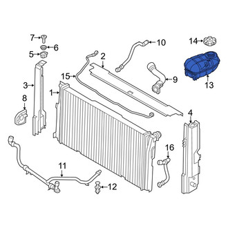 BMW OE - Engine Coolant Reservoir
