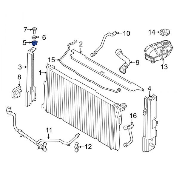 Radiator Insulator