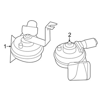 BMW OE - Electrical - Horn (Base)