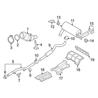 BMW OE - Exhaust System (Base)