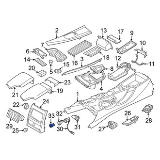 BMW OE - Cigarette Lighter Element
