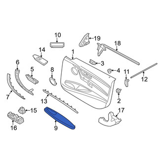 BMW OE - Front Left Door Armrest