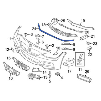 BMW OE - Front Bumper Seal