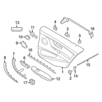 BMW OE - Rear Door - Interior Trim