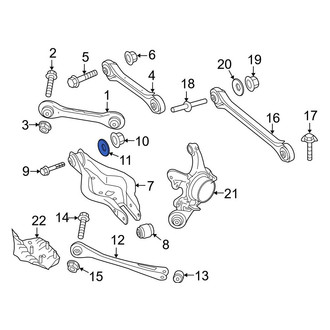 BMW OE - Rear Alignment Camber Adjusting Eccentric