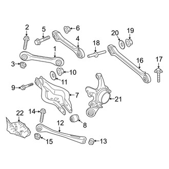 BMW OE - Rear Suspension - Suspension Components