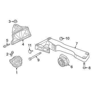 BMW OE - Engine & Transmission Mounting