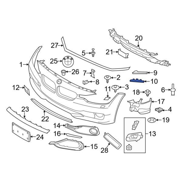 Bumper Cover Bracket