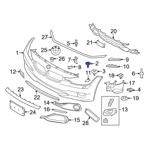 Bumper Cover Screw