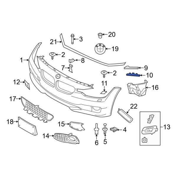 Bumper Cover Bracket