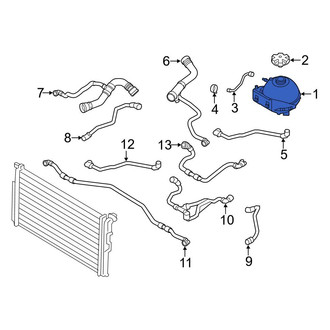BMW OE - Engine Coolant Reservoir