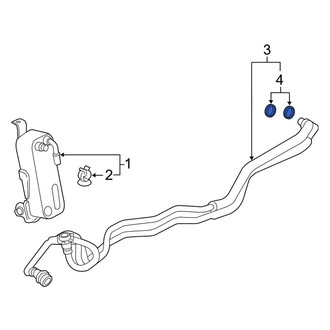 BMW OE - Automatic Transmission Oil Cooler O-Ring