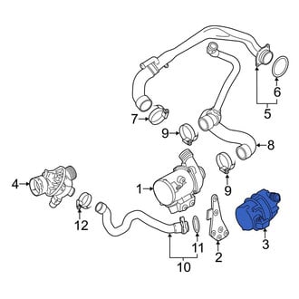 BMW OE - Engine Auxiliary Water Pump