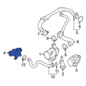 BMW OE - Engine Coolant Thermostat Kit