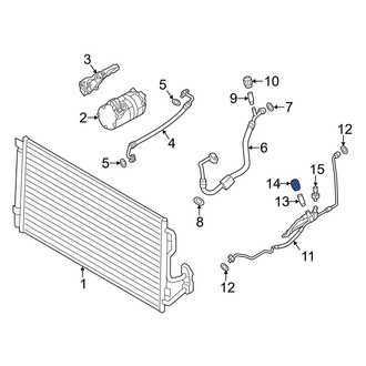 BMW OE - A/C Service Valve Cap