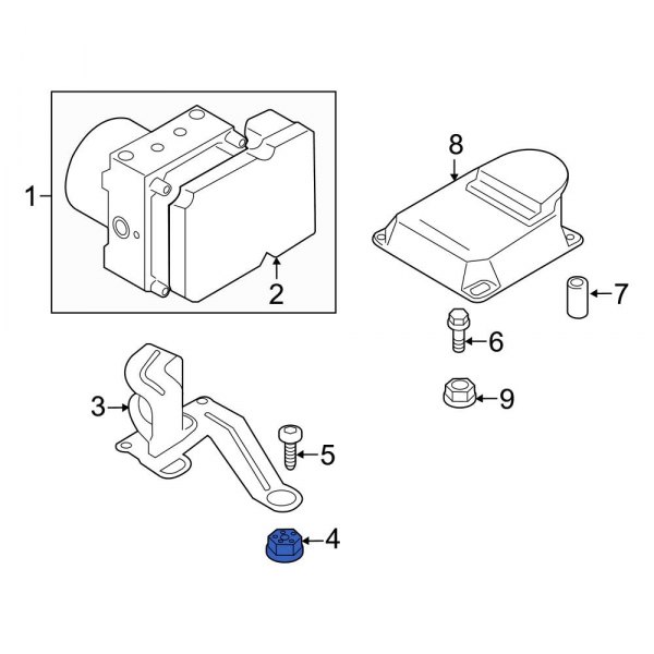 ABS Modulator Insulator