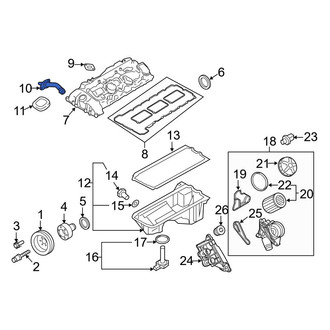 BMW OE - PCV Valve Hose