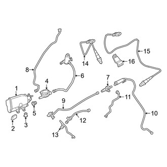 BMW OE - Emission System - Emission Components (Convertible / Coupe)