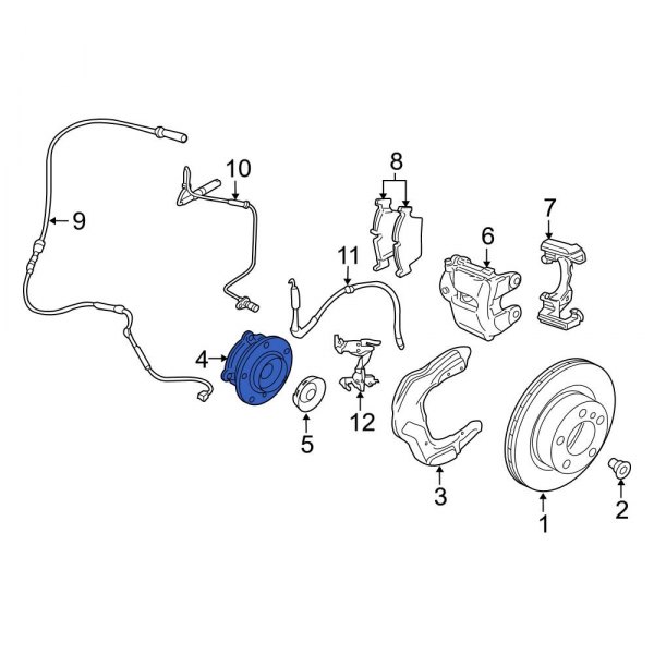 Wheel Bearing and Hub Assembly