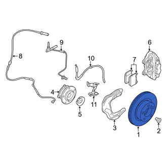 BMW OE - Front Disc Brake Rotor