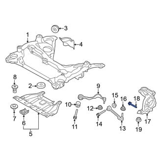BMW OE - Steering Knuckle Bolt