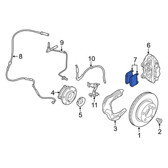BMW OE - Front Disc Brake Pad Set