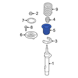 BMW OE - Front Suspension Strut Bellows