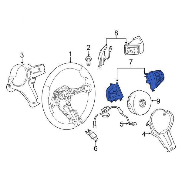 Steering Wheel Radio Controls