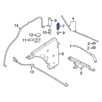 BMW OE - Windshield Washer Pump