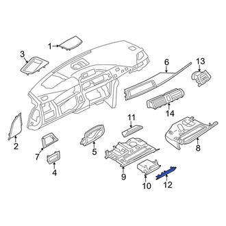 BMW OE - Instrument Panel Trim Panel