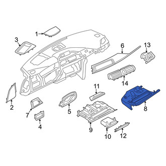 BMW OE - Instrument Panel Trim Panel