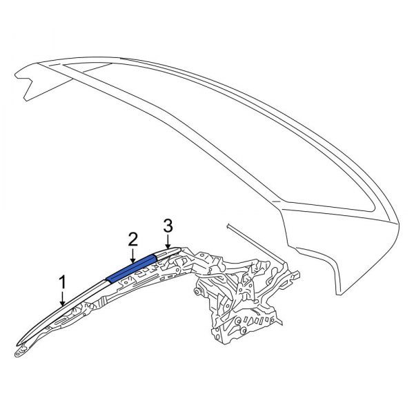 Convertible Top Mounting Plate