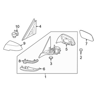 BMW OE - Door - Outside Mirrors