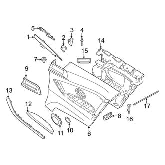 BMW OE - Quarter Panel - Interior Trim (Coupe)