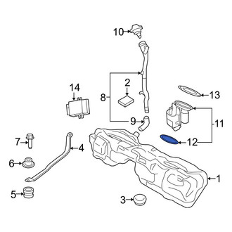 BMW OE - Fuel Pump Tank Seal
