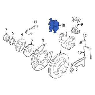 BMW OE - Rear Disc Brake Pad Set