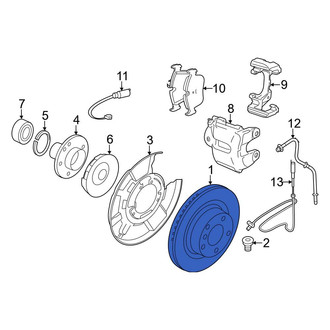 BMW OE - Rear Disc Brake Rotor