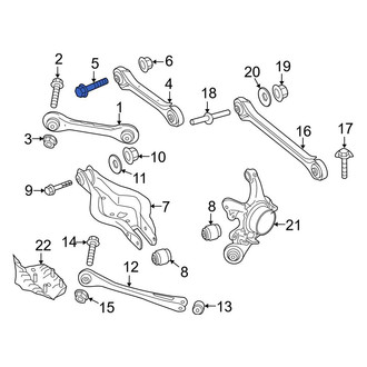 BMW OE - Rear Upper Inner Suspension Control Arm Bolt
